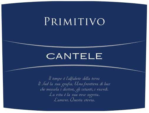 Cantele Primitivo del Salento 2016