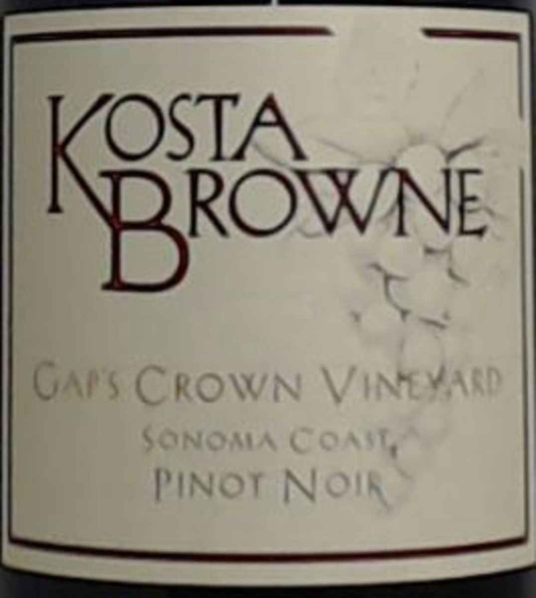 Kosta Browne Gap's Crown Pinot Noir 2016