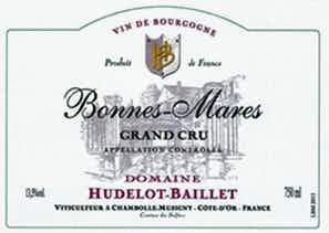 Domaine Hudelot-Baillet Bonnes Mares 2016