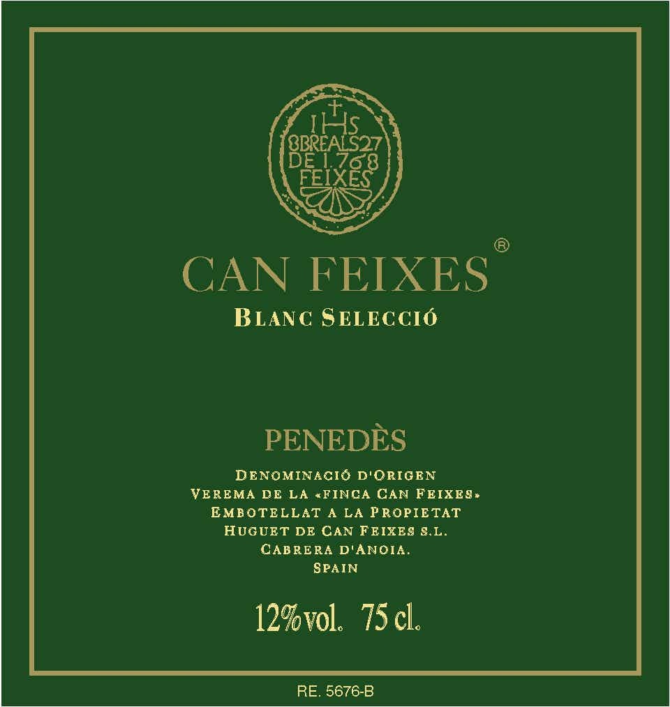 Bodegas Huguet de Can Feixes Blanc Seleccio 2016