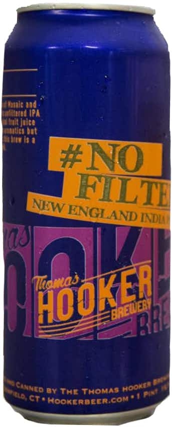 Thomas Hooker Brewing Company #No Filter IPA 4 pack 16oz Can