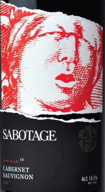 Sabotage Wine Napa Valley Cabernet Sauvignon 2015