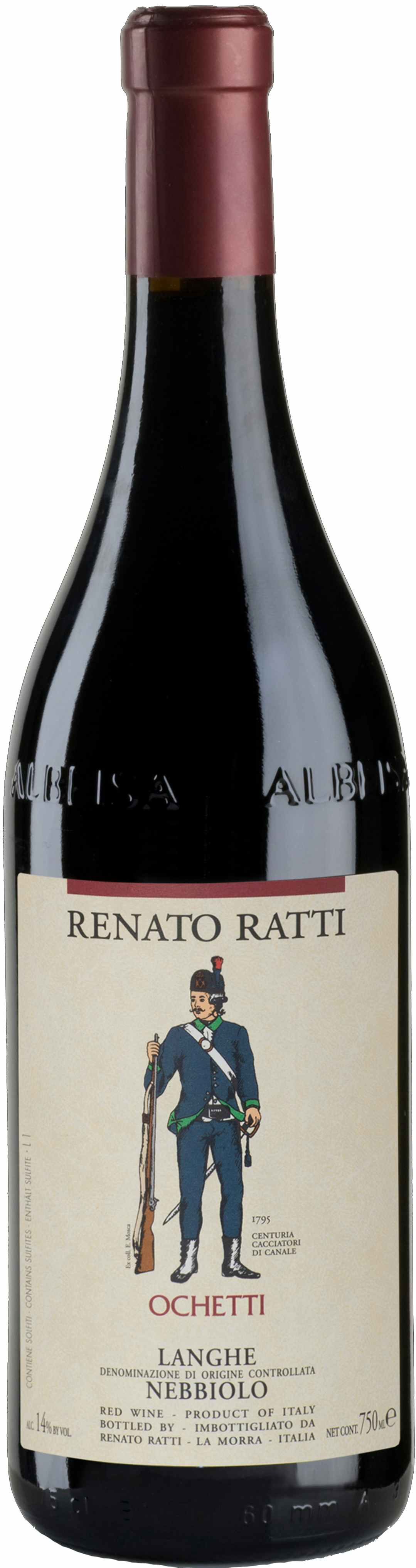 Renato Ratti Nebbiolo d'Alba Ochetti 2016