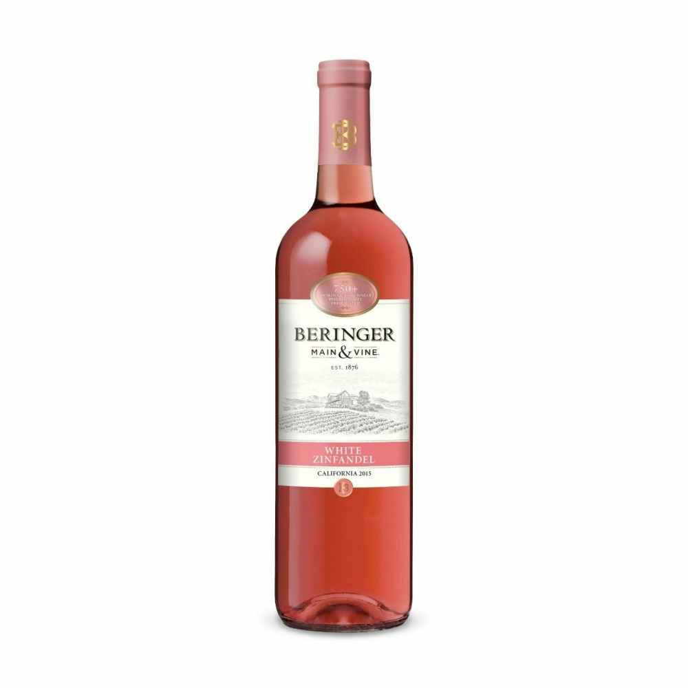 Beringer White Zinfandel Bottle