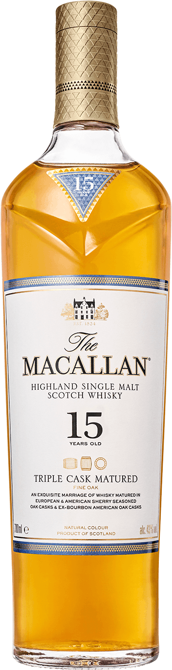 Macallan Single Highland Malt Scotch Whisky 15 year old