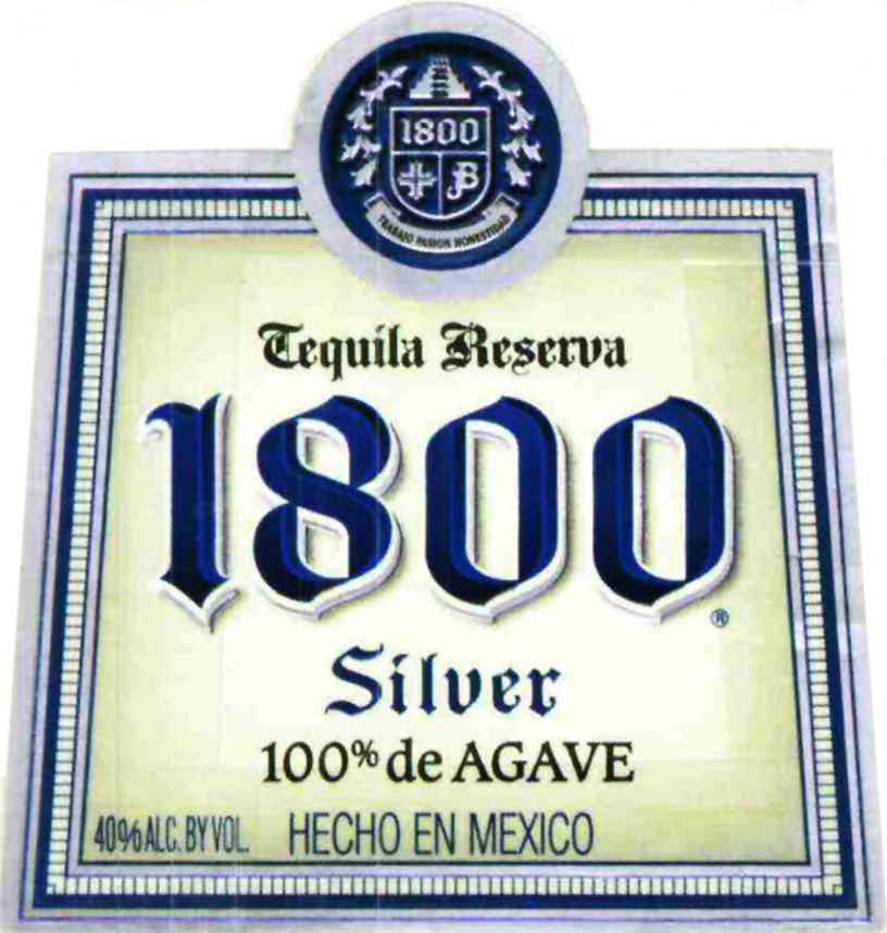 1800 Tequila Silver Tequila 200ml