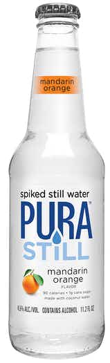Pura Still Mandarin Orange Spiked Still Water 6 pack 12oz