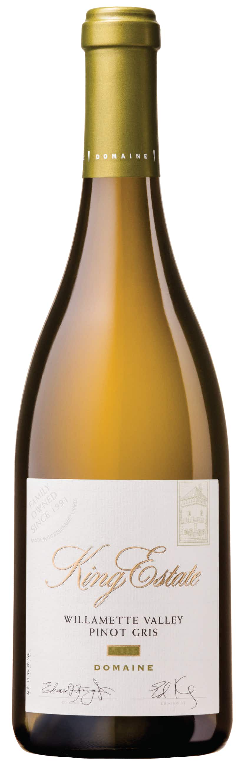 King Estate Domaine Pinot Gris 2017