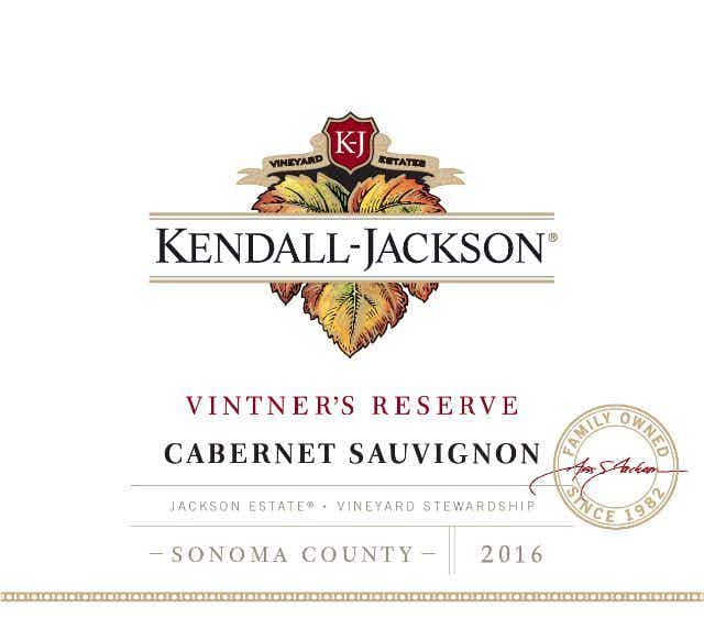 Kendall Jackson Vintner's Reserve Cabernet Sauvignon 2016
