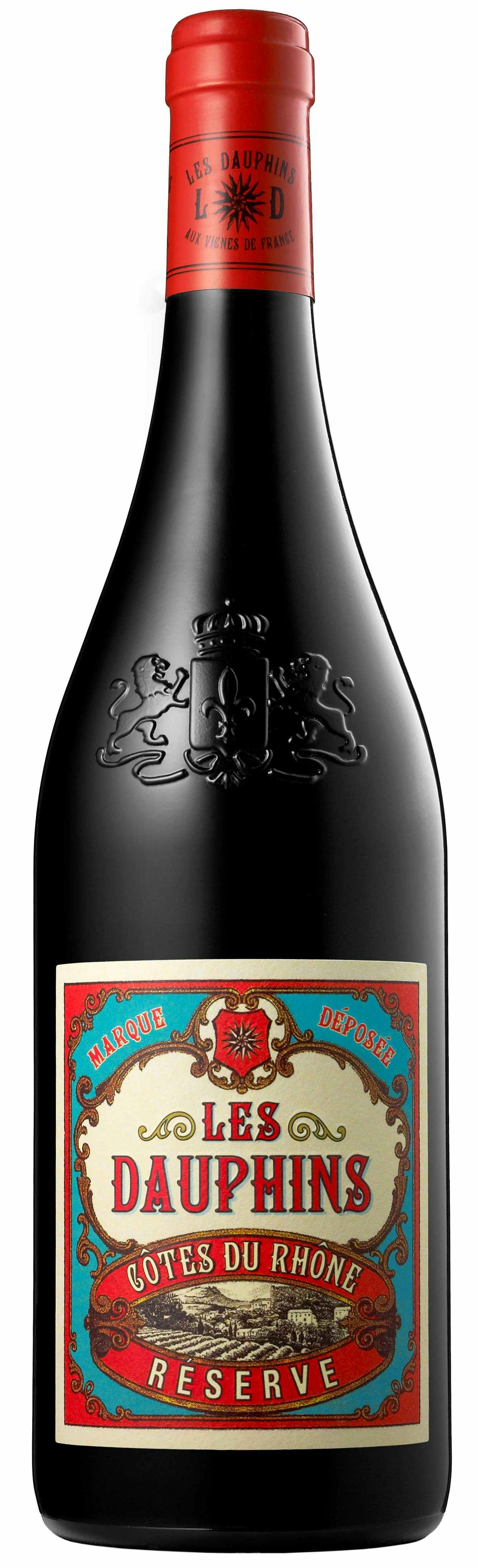 Les Dauphins Côtes du Rhône Reserve Rouge 2017