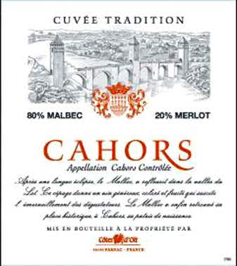 Cotes d'Olt Cahors 2016