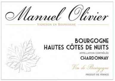 Manuel Olivier Hautes Côtes de Nuits Blanc 2016