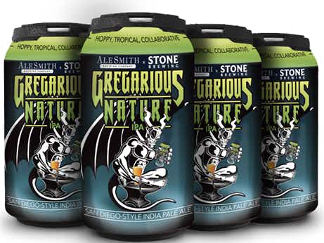 AleSmith Gregarious Nature San Deigo-Style IPA 6 pack 12oz Can