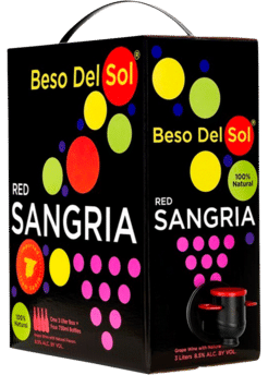 Beso Del Sol Red Sangria 3L Box