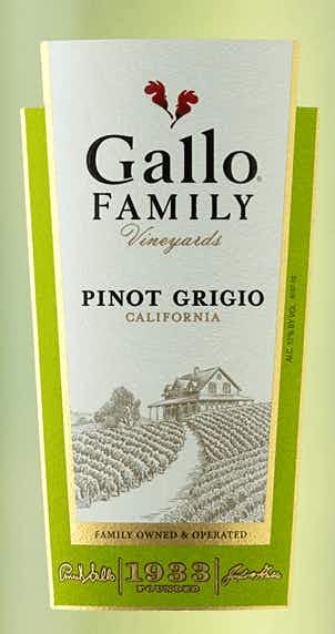 Gallo Family Vineyards Pinot Grigio 1.5L