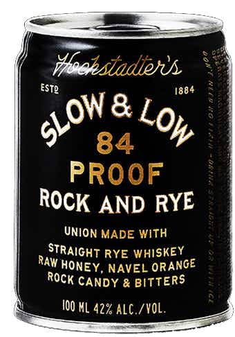 Hochstadter's Slow & Low Rock & Rye Straight Rye Whiskey 100ml
