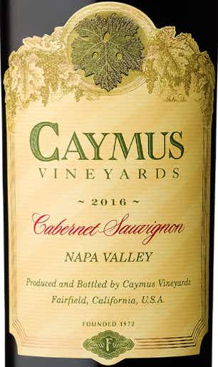 Caymus Napa Valley Cabernet Sauvignon 2016 1.5L