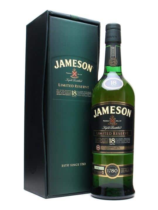 Jameson Limited Reserve Irish Whiskey 18 year old