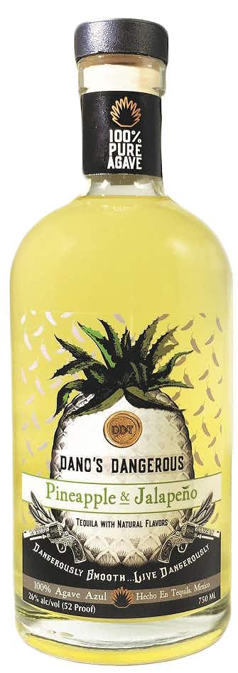 Dano's Dangerous Tequila Pineapple & Jalapeno Tequila