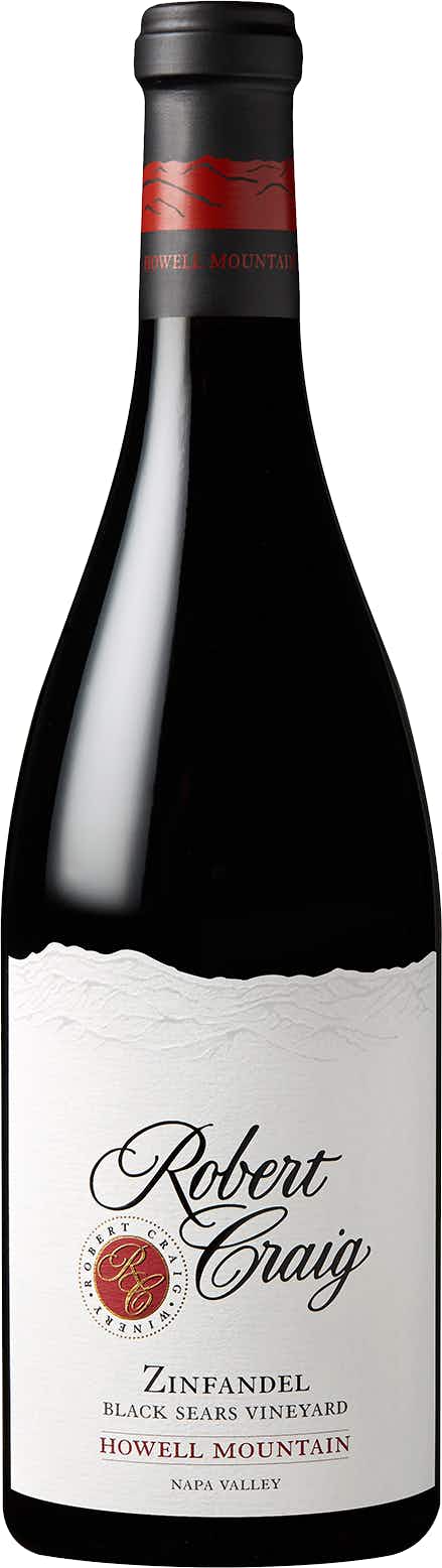 Robert Craig Black Sears Vineyard Zinfandel 2015