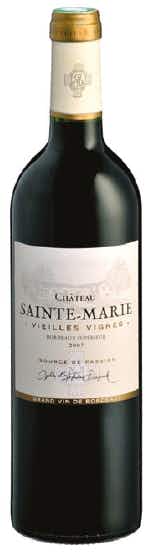 Chateau Sainte Marie Bordeaux Supérieur Vieilles Vignes 2016