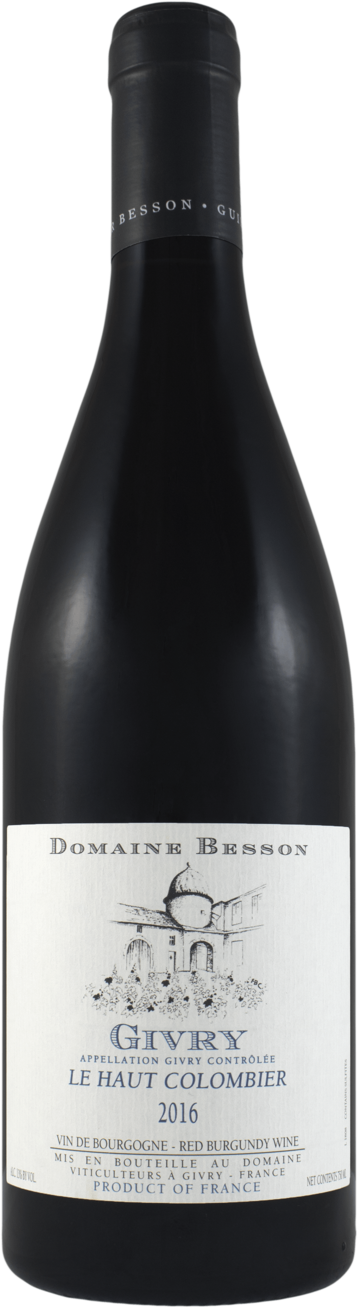 Domaine Besson Givry Le Haut Colombier 2016