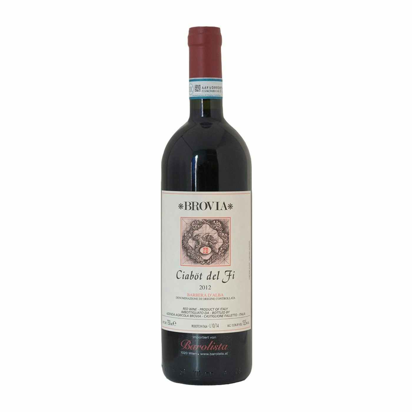 Brovia Barbera d'Alba Ciabot del Fi 2015
