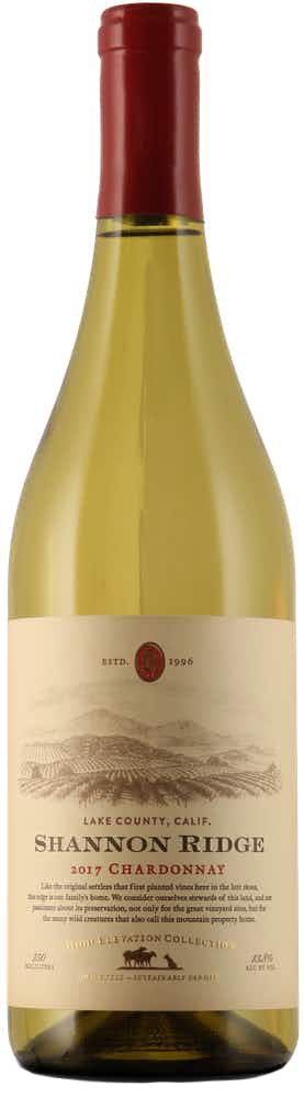 Shannon Ridge High Elevation Chardonnay 2017