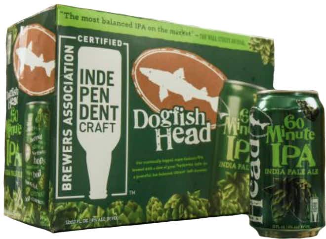 Dogfish Head 60 Minute IPA 12 pack 12oz Can