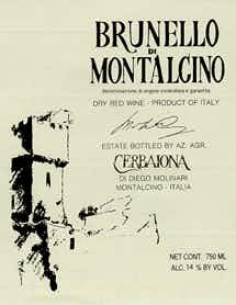 Cerbaiona Brunello di Montalcino 2003