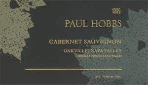 Paul Hobbs Beckstoffer To Kalon Cabernet Sauvignon 1999