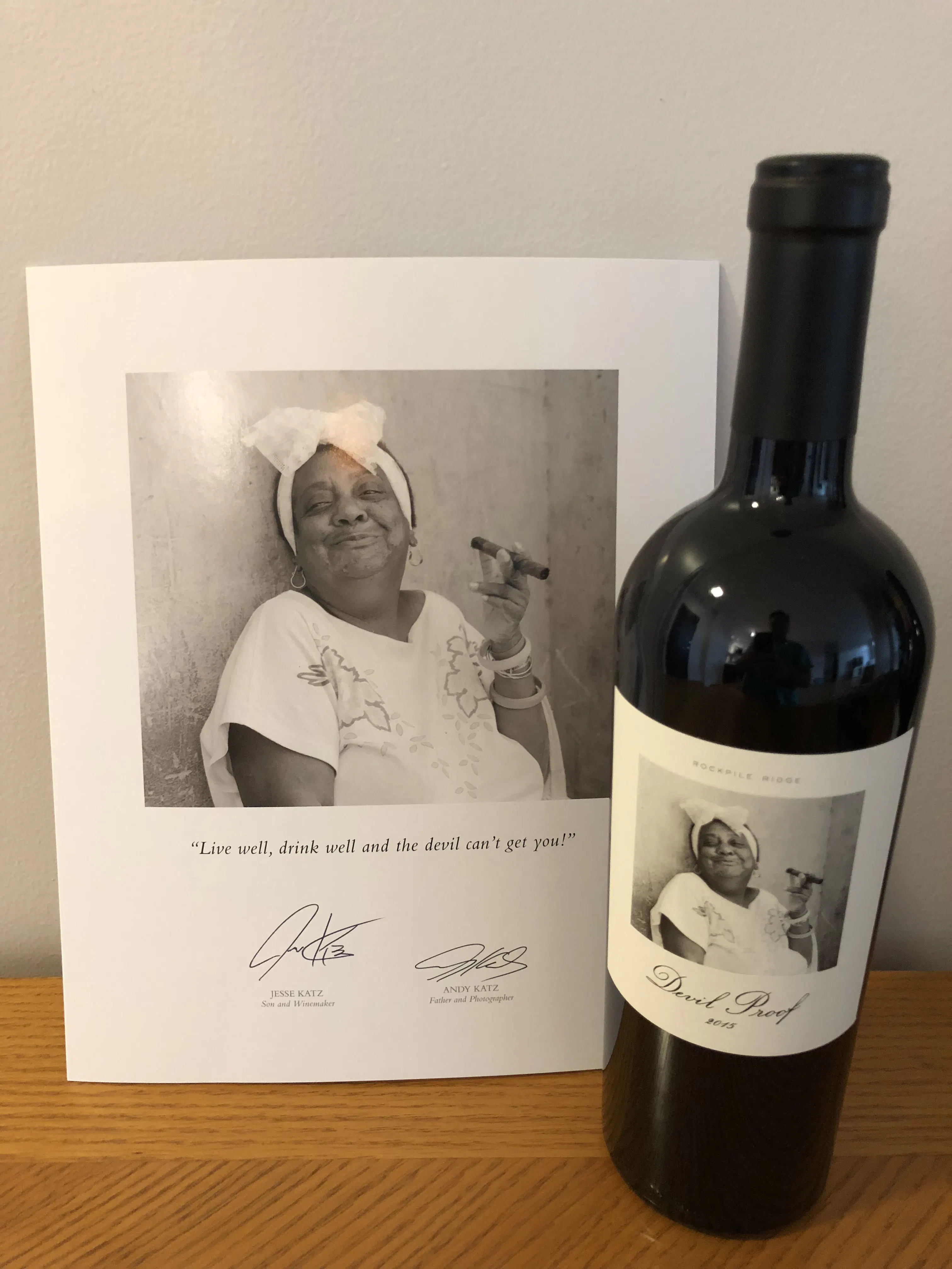 ワイン Devil Proof Malbec 2015 Rockpile Ridge Devil Proof Vineyards, Rockpile Ridge Malbec 2015